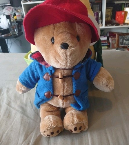 Paddington bear cuddly plush - cuddly,