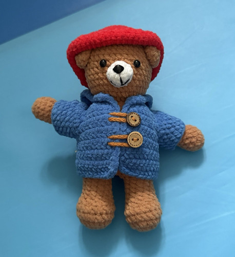 Handmade crochet paddington - crochet,
