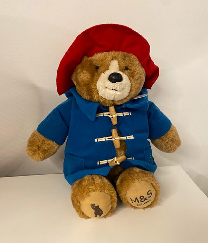 Paddington bear plush - m&s,
