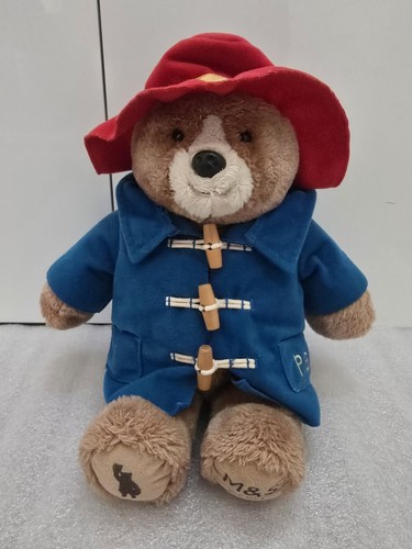 Paddington bear soft plush - m&s,