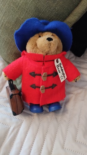 Retro paddington teddy bear - teddy, 7"