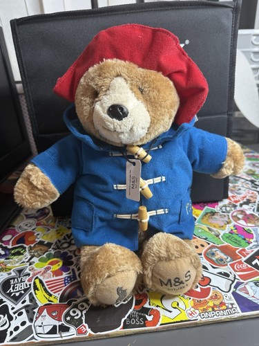 Paddington bear plush - m&s,