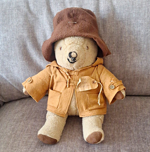 Paddington bear plush teddy - bear,