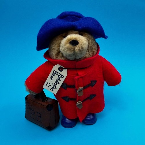 Retro paddington teddy bear - paddington,