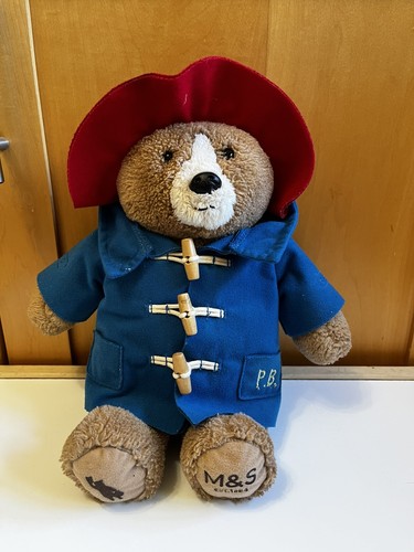 Paddington bear soft toy - m&s,